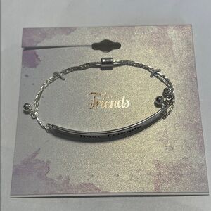 FRIENDS Silver Best Friends Bracelet